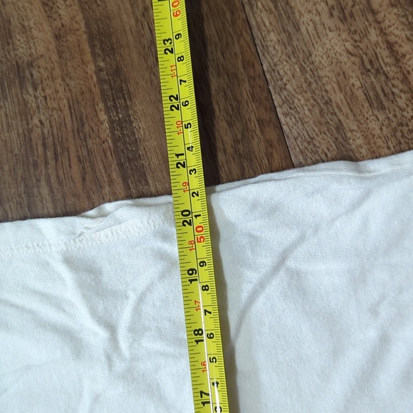 Anthropologie Cream Floral Love Graphic Muscle Tee - Picture 9 of 10